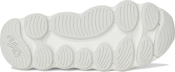 Ryka Podflow Walking Shoes Women's Shoes Brilliant White Mesh Fabric : 12 D - Wide, Textile - Image 3