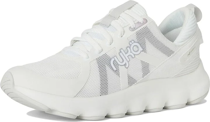 Ryka Podflow Walking Shoes Women's Shoes Brilliant White Mesh Fabric : 12 D - Wide, Textile - Image 5
