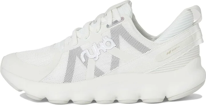 Ryka Podflow Walking Shoes Women's Shoes Brilliant White Mesh Fabric : 12 D - Wide, Textile - Image 6