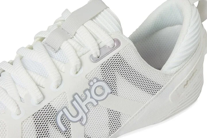Ryka Podflow Walking Shoes Women's Shoes Brilliant White Mesh Fabric : 12 D - Wide, Textile - Image 7