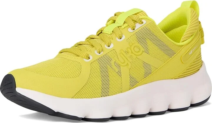 Ryka Podflow Walking Shoes Women's Shoes Verdant Yellow Mesh Fabric : 7.5 B - Medium, Textile - Image 5