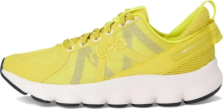Ryka Podflow Walking Shoes Women's Shoes Verdant Yellow Mesh Fabric : 7.5 B - Medium, Textile - Image 6