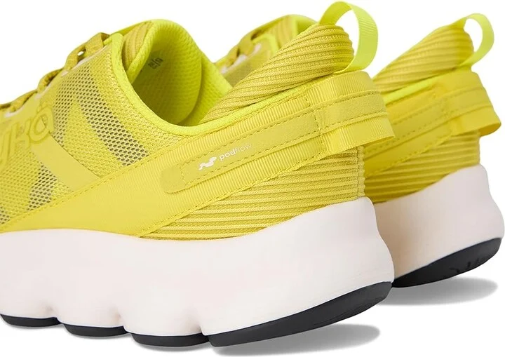 Ryka Podflow Walking Shoes Women's Shoes Verdant Yellow Mesh Fabric : 7.5 B - Medium, Textile - Image 7