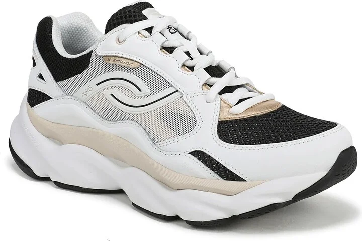 Black/White/Tan