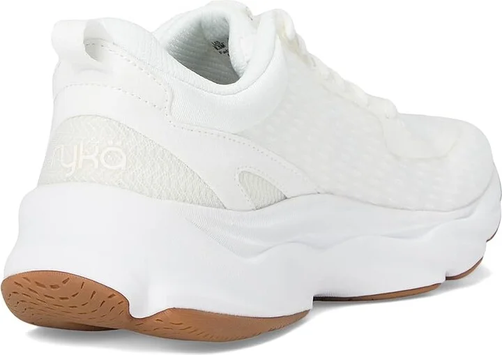 Ryka Rezorb Max Women's Shoes Bright White Mesh Fabric : 10 D - Wide, Textile - Image 4