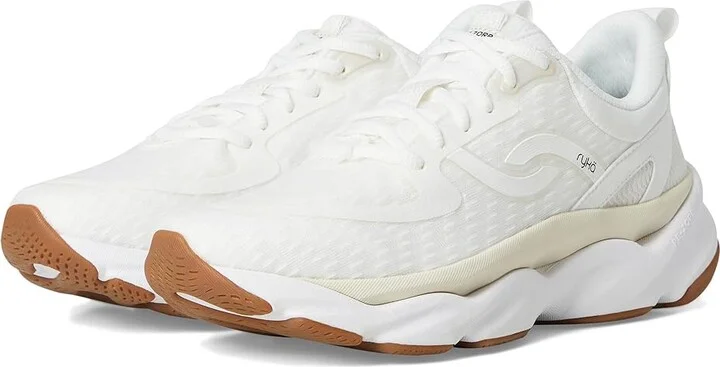 Ryka Rezorb Max Women's Shoes Bright White Mesh Fabric : 10 D - Wide, Textile