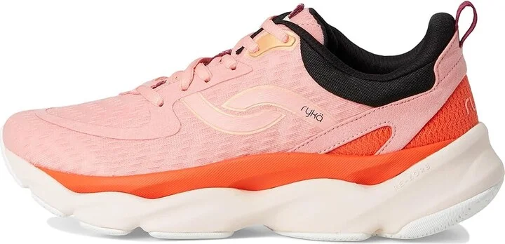 Ryka Rezorb Max Women's Shoes Pink Coral Mesh Fabric : 5.5 B - Medium, Textile - Image 6