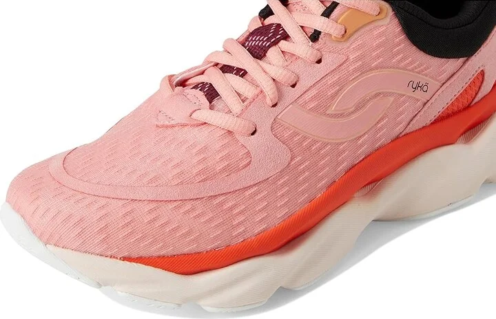 Ryka Rezorb Max Women's Shoes Pink Coral Mesh Fabric : 5.5 B - Medium, Textile - Image 7