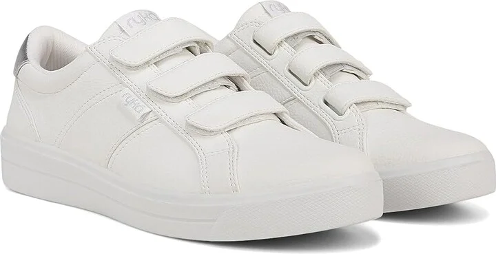 Ryka Viv Classic 2 Sneaker Women's Shoes Eggshell White : 6.5 B - Medium, Synthetic