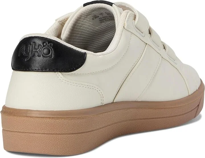 Ryka Viv Classic 2 Sneaker Women's Shoes Gardenia/Black : 6.5 B - Medium, Synthetic - Image 4