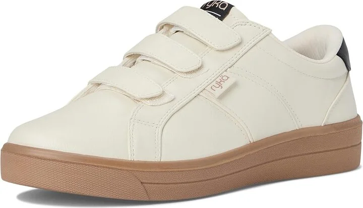 Ryka Viv Classic 2 Sneaker Women's Shoes Gardenia/Black : 6.5 B - Medium, Synthetic - Image 5