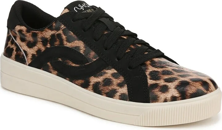 Black/Brown Leopard Print Fabric