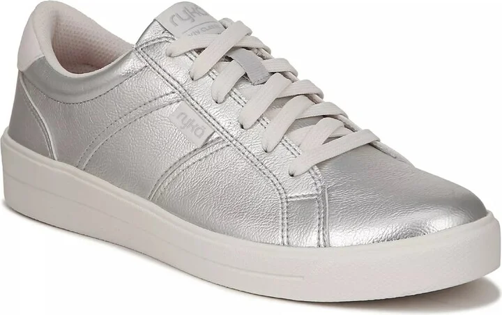 Silver Metallic Synthetic