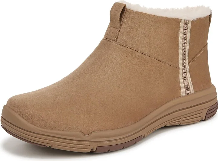Ryka Womens Amber Zip Short Boots WALNUT BROWN 12 M