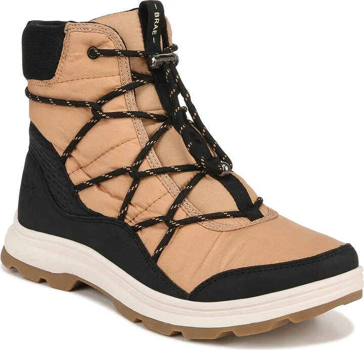 Ryka Womens Brae Water-Repellent Winter Snow Boot Black 12 M