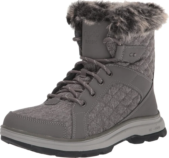 Ryka Women's Brisk Ankle Boot Charcoal Grey 7 W