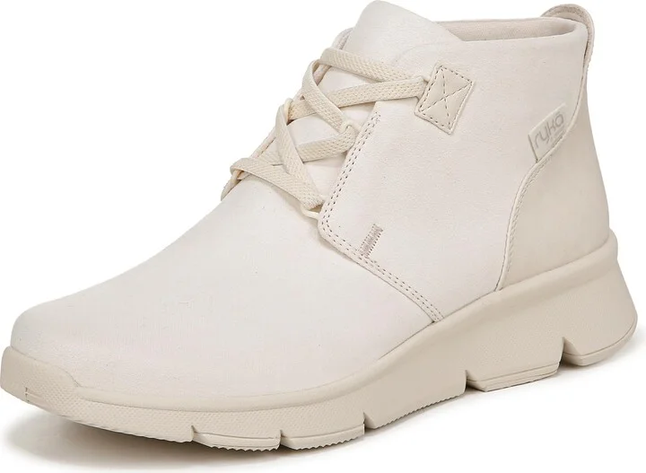 Gardenia White Leather