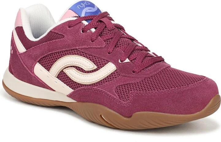 Berry Red Suede,mesh