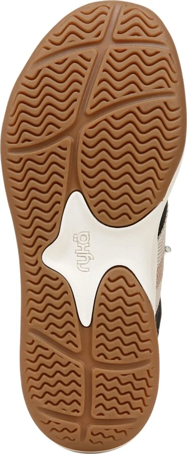 Ryka Women's Carefree-Zip Slip On Court Sneakers - Flintstone Blue Fabric/Faux Leather - Image 9