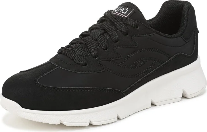 Ryka Womens Confident Lace-Up Shoes Black 9 W