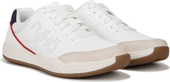 Ryka Womens Courtside Pickleball Sneakers White/Blue 9 W - Image 3