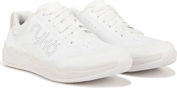 Ryka Womens Courtside Pickleball Sneakers White/Blue 9 W - Image 5