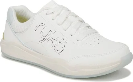 Ryka Womens Courtside Pickleball Sneakers White/Blue 9 W