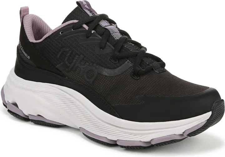 Ryka Women's Devoted Rs Washable Lace Up Walking Sneakers