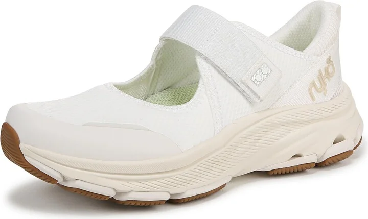 Ryka Womens Devotion max Mary Jane Walking Shoes Brilliant White 8.5 W
