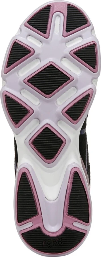 Ryka Women's Devotion Plus 5 Walking Sneakers - Black Mesh/Faux Leather - Image 5