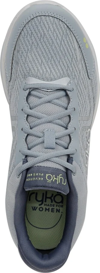 Ryka Women's Devotion Plus 5 Walking Sneakers - Black Mesh/Faux Leather - Image 8