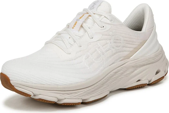 Ryka Womens Devotion X Max Plus Hiking Shoe Walking Shoes White Alyssum Fabric 8.5 W
