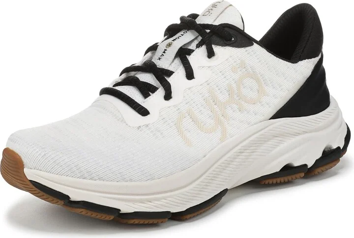 Ryka Womens Devotion X Max RS Walking Shoes White Black 10 W