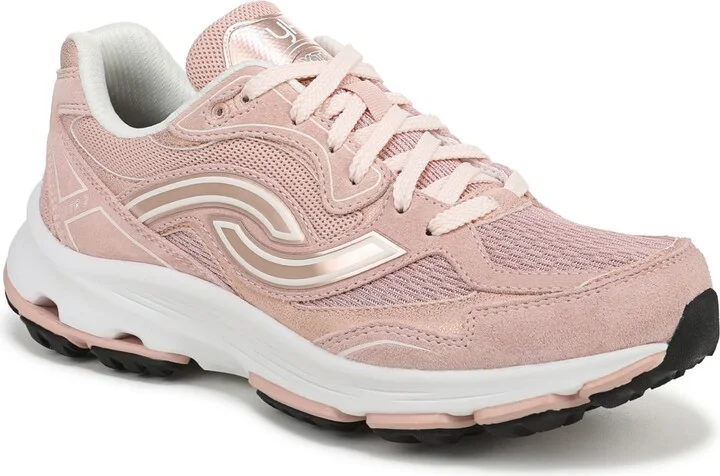 Ryka Women's Devotion X Tr 2 Trail Walking Sneakers - Dusty Peach Suede/Mesh