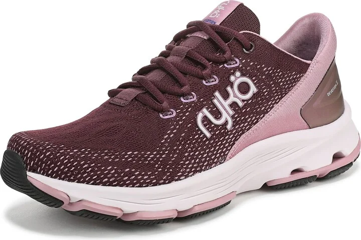Ryka Women's Devotion X Walking Shoes Purple Fig Mesh Fabric 10 W