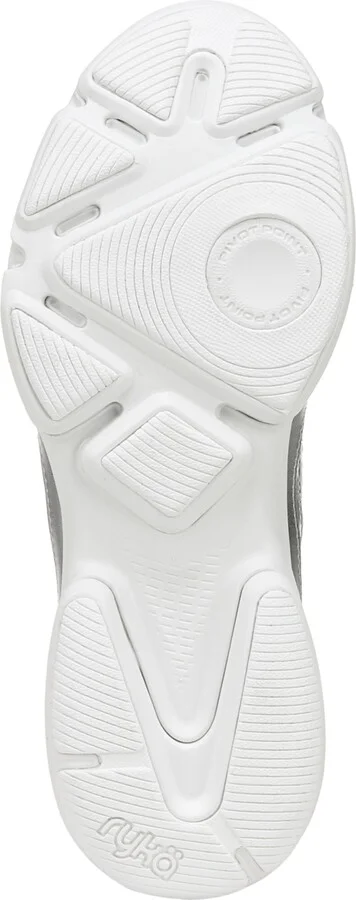 Ryka Women's Devotion Xt 3 Lace Up Training Sneakers - Oyster Grey Leather/Mesh - Image 5
