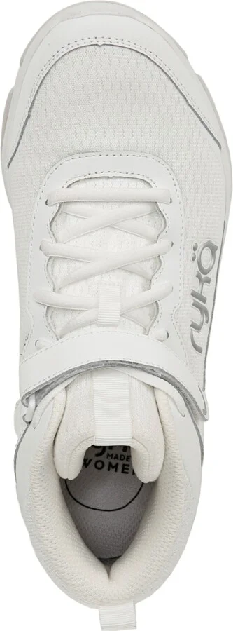 Ryka Women's Devotion Xt Mid-Top 2 Training Sneakers - Brilliant White Fabric/Faux Leather - Image 4