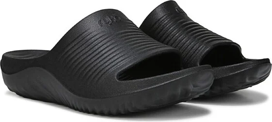 Ryka Womens Echo Recovery Slide Sandals Silver 9 M - Image 4