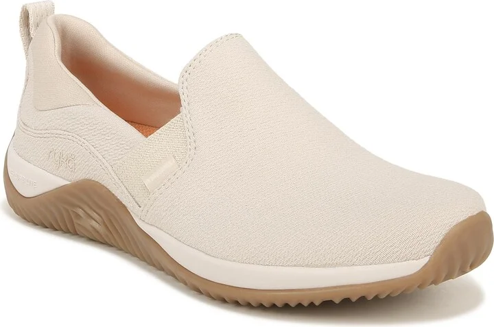 Ryka Womens Echo Slip On Sneakers French Beige 9.5 W