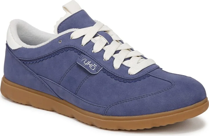 Ryka Women's Effortless Lace Up Court Sneakers