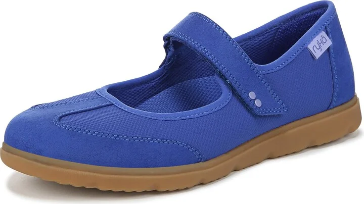 Ryka Womens Effortless Mary Jane Mary Jane Shoes Dazzling Blue 8 W