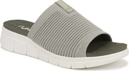 Ryka Women's Epic Slides Abbey Green 9 W
