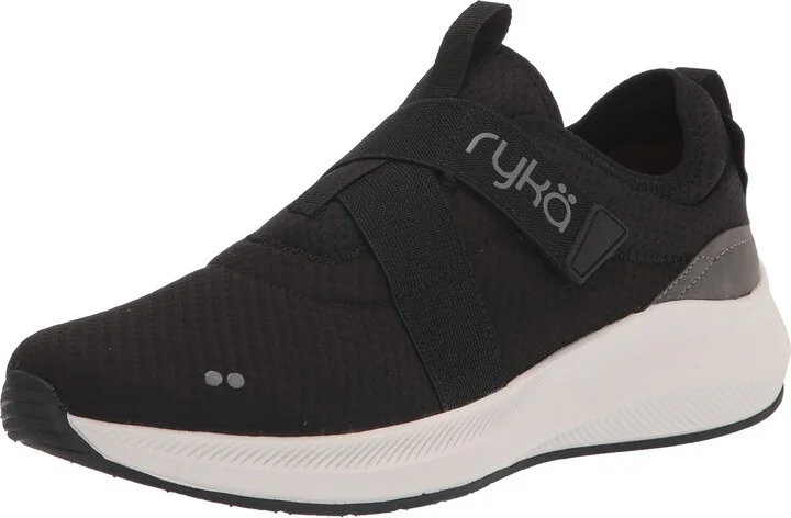 Ryka Women's Fame Slip-On Sneaker Black 11 M