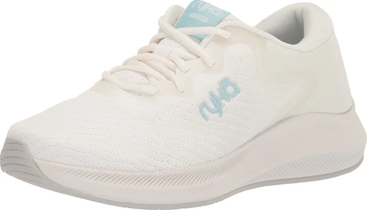 Ryka Women's Flourish Walking Shoe Brilliant White 5 M