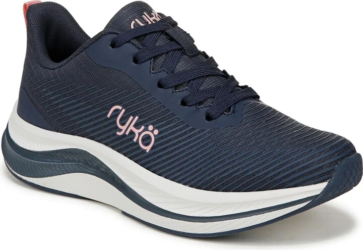 Ryka Women's Genuine Lace Up Walking Sneakers