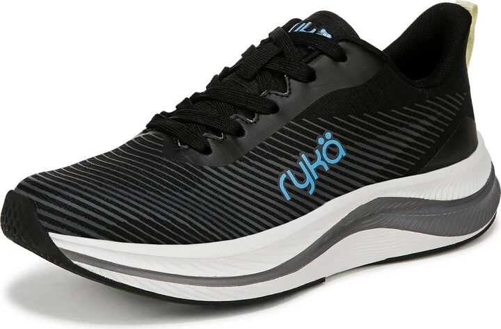 Ryka Womens Genuine Walking Shoe Black Fabric 11 M