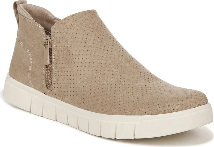 Ryka Womens Hensley 2 Ankle Zip Sneaker Booties Toasted Taupe 8.5 M