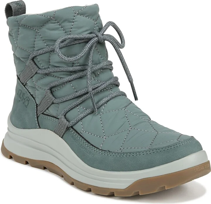 Ryka Womens Highlight Winter Snow Boot Green 8 W