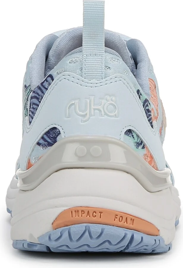 Ryka Women's Hydro Sport Water Sneakers - Blue Palm Mesh/Faux Leather - Image 7