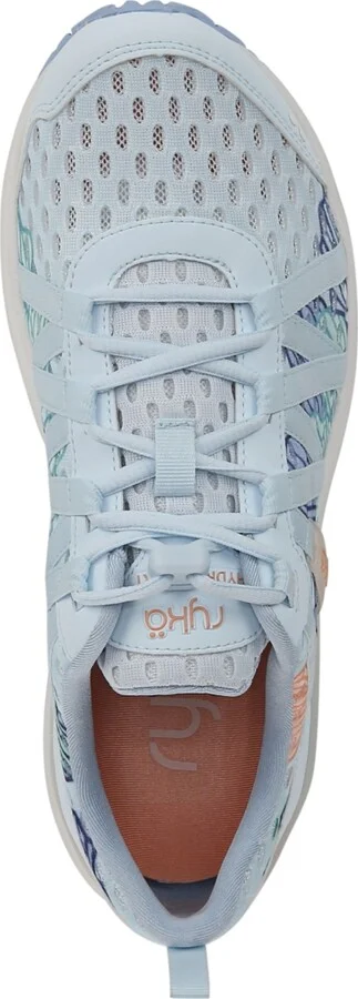 Ryka Women's Hydro Sport Water Sneakers - Blue Palm Mesh/Faux Leather - Image 8